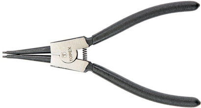 Szczypce Segera do pierścieni osadczych proste zewnętrzne o długości 180 mm Topex 32D306