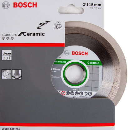 BOSCH TARCZA DIAMENTOWA 115MM STANDARD FOR CERAMIC DO CIĘCIA CERAMIKI, GRESU