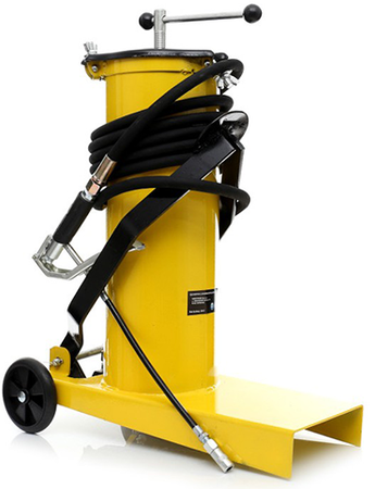 Towotnica nożna smarownica 6L + wąż 4 m KRAFT&DELE KD1441