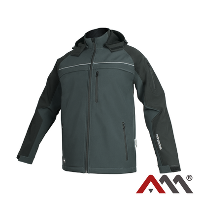 Kurtka softshell professional rozmiar L szara ART.MAS