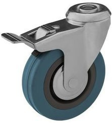 Koło obrotowe skrętne z hamulcem z mocowaniem na otwór o średnicy 50 mm CKMA-PG 50S-HC Rader