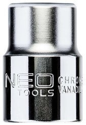 Nasadka sześciokątna krótka ze stali CrV o rozmiarze 3/4" 19 mm Neo 08-300