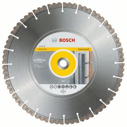 Bosch tarcza diamentowa do cięcia betonu, cegły 350mm Best for Universa