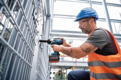 Klucz udarowy akumulatorowy Bosch Professional GDS 18V-1050 H BITURBO + akumulator 2 x 5 Ah + ładowarka + L-BOXX 136