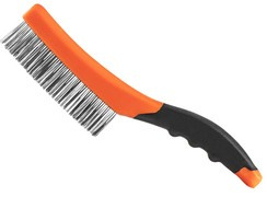 Szczotka druciana do rdzy 4-rzędowa drut nierdzewny Neo 39-050