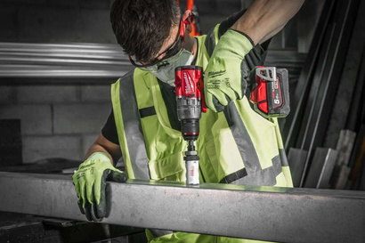 Wiertarko-wkrętarka udarowa akumulatorowa 2-biegowa Milwaukee + walizka M18 FPD3-0X body