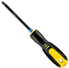 Wkrętak krzyżowy z magnetyczną końcówką ze stali CrV o rozmiarze PH2 x 100 mm Topex 39D823