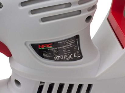 Nożyce do żywopłotu elektryczne o mocy 600 W Nac HE60-CH