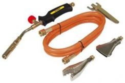 Zestaw do lutowania o mocy 2 kW, 3 palniki, 140 g/min + wąż 1.5 m Topex 44E111