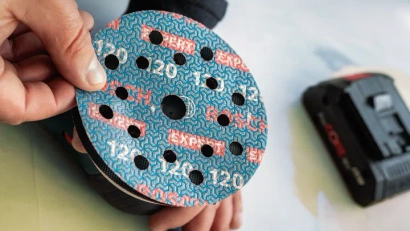 Krążek ścierny do szlifierek mimośrodowych EXPERT O780 Foil 125 mm G120 Bosch 2608902418