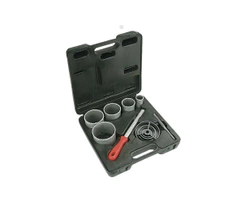 Zestaw otwornic z nasypem wolframowym 32-83 mm + pilnik Verto 60H900