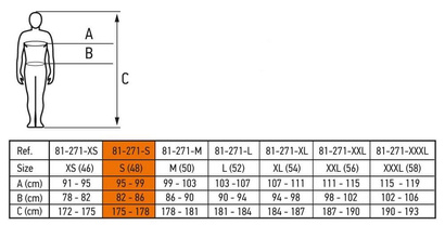 Spodenki krótkie robocze rozmiar XL Camo Neo 81-271-XL