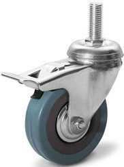 Koło skrętne z hamulcem z mocowaniem na trzpień tworzywo-guma o średnicy 50 mm Rader CKLA-PG 50S HC