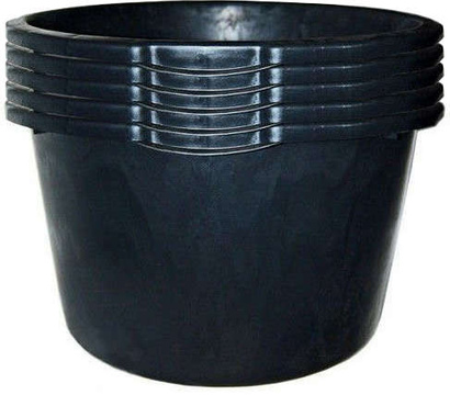 Kastry budowlane okrągłe pojemniki 90 litrów kasty 5 sztuk