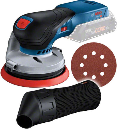 Szlifierka mimośrodowa akumulatorowa bezszczotkowa 18V GEX 18V-125 Bosch Professional 125 mm