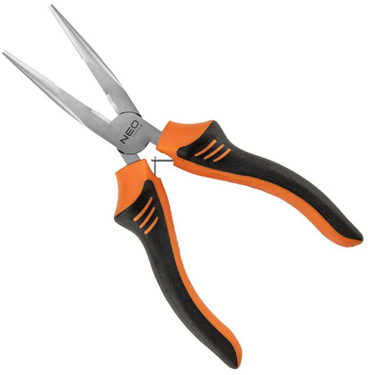 Zestaw szczypiec uniwersalne, boczne i wydłużone proste Neo 180 mm