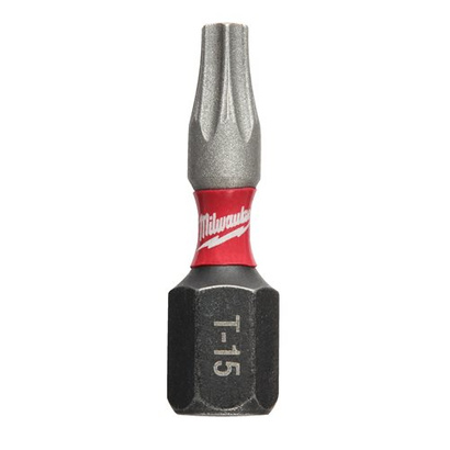 Końcówka udarowa bit TX15x25 mm 2 sztuki Shockwave Milwaukee 4932430872