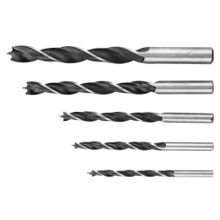 Zestaw wierteł spiralnych do drewna 4-10 mm 5 sztuk Top Tools 60H805