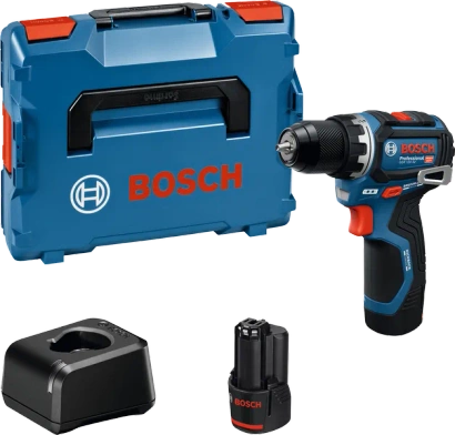Wiertarko-wkrętarka akumulatorowa 12 V GSR 12V-32 + 2 akumulatory 2,0 Ah + ładowarka Bosch