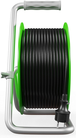 Przedłużacz elektryczny bębnowy warsztatowy o długości 50 m KEL PB-ST/D/50M/3X1,5/H05VV-F