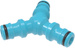 Łącznik trójnik do łączenia węży ogrodowych 1/2" i 3/4" BASIC Cellfast 51-205