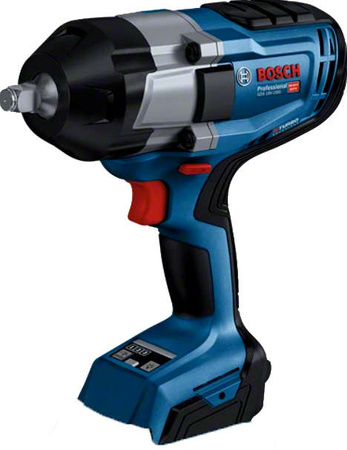 Klucz udarowy akumulatorowy z silnikiem bezszczotkowym Bosch GDS 18V-1000 w walizce L-BOXX 136 z 2 akumulatorami GBA 18V 5.0Ah i szybką ładowarką