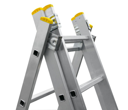 Drabina aluminiowa trzyelementowa 3x7 150kg Metalkas BS-DW