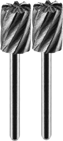 Frez walcowy do metalu i drewna HSS o średnicy 7.8 mm do miniszlifierki Graphite 55H060 2 sztuki