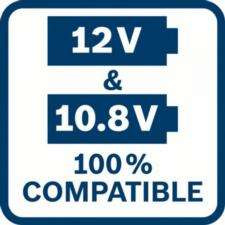 Bosch akumulator litowo-jonowy do elektronarzędzi Bosch Professional GBA 10,8 / 12 V o pojemności 2,0Ah 1600Z0002X