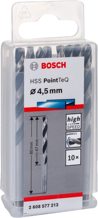 BOSCH WIERTŁO DO METALU POINTTEQ 4,5 X 47 10 szt