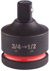 Adapter do nasadek udarowych Milwaukee SHOCKWAVE™ IMPACT DUTY 3/4" - 1/2"
