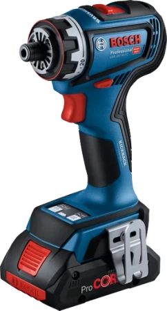 Wiertarko-wkrętarka akumulatorowa GSR 18V-90 FC + wymienny metalowy uchwyt Professional Bosch 06019K6203