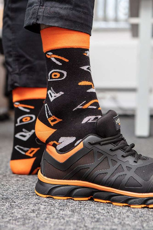 Skarpety męskie bawełniane kolorowe Neo rozmiar 39-42