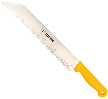 Nóż do przecinania wełny mineralnej o długości 480 mm Topex 17B900