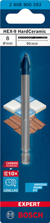 Wiertło do płytek i ceramiki HARDCERAMIC Bosch EXPERT 8x90 mm HEX-9