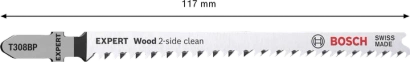 Brzeszczot do wyrzynarek pił szablastych T308BP 3 sztuki Bosch Expert 2608900557
