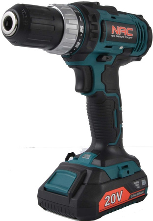 Nac wiertarko-wkrętarka akumulatorowa 20V 2x2Ah CDB2-LI-20V