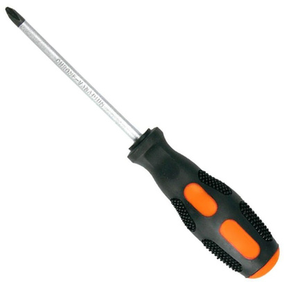 Wkrętak krzyżowy z magnetyczną końcówką ze stali CrV o rozmiarze PZ1 x 75 mm Top Tools
