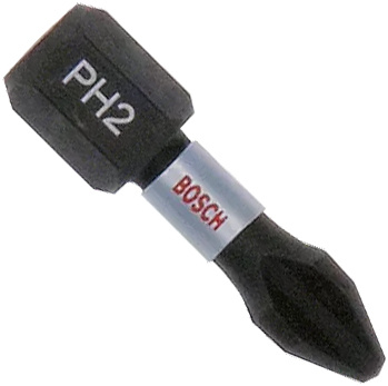 Końcówki wkrętakowe udarowe PH2 x 25 mm Bosch 25 sztuk