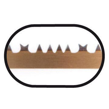Brzeszczot do piły kabłąkowej o długości 530 mm do cięcia mokrego drewna Topex 10A915