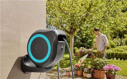 Bęben naścienny zwijacz Gardena RollUp S wąż 15 m