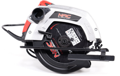 Pilarka tarczowa elektryczna ręczna do drewna 1400W Nac CS-185-14-GN