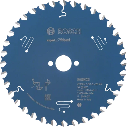 Tarcza pilarska do drewna EXPERT FOR WOOD Bosch 160x20 mm 36 zębów
