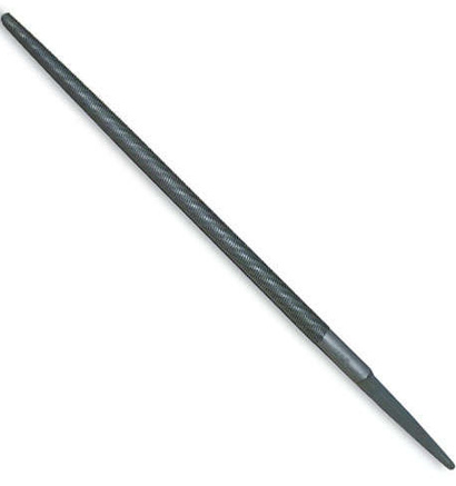 Pilnik ślusarski okrągły do metalu RPSb o długości 250 mm Befana