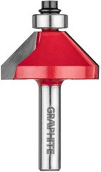 Frez kształtowy z łożyskiem do drewna HM o średnicy 35,5 x 15,9 mm, trzpień 8 mm Graphite 56H218