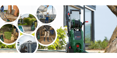 Myjka wysokociśnieniowa elektryczna 2600W ADVANCED AQUATAK 160 Bosch 160 bar