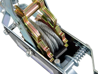 Dźwigniowa wciągarka linowa pozioma 2000kg 2-tryby Geko