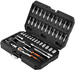 Zestaw kluczy nasadowych 1/4" 46 elementów Neo 10-004