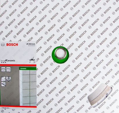 Diamentowa tarcza tnąca Best for Ceramic Bosch średnica 350mm do ceramiki