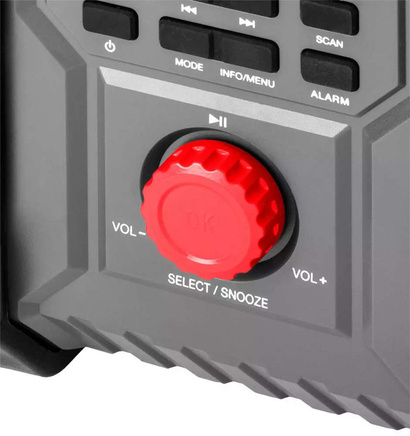 Radio budowlane akumulatorowe / sieciowe 18V + zasilacz Graphite 58GE128